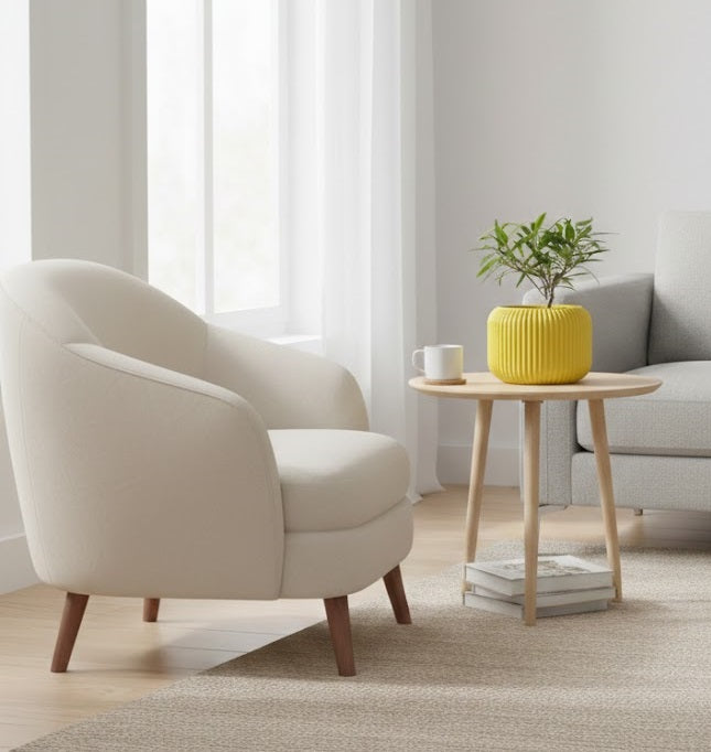 Der Unis – Zeitloser 3D-Pflanztopf mit rhythmischer Kontur