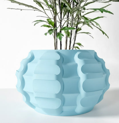 Jute 3D Pflanztopf – Organische Struktur trifft digitale Präzision