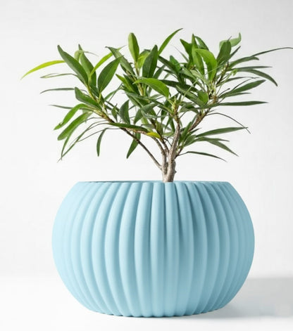 Der Roni – 3D-Pflanztopf mit harmonischer Rillenstruktur