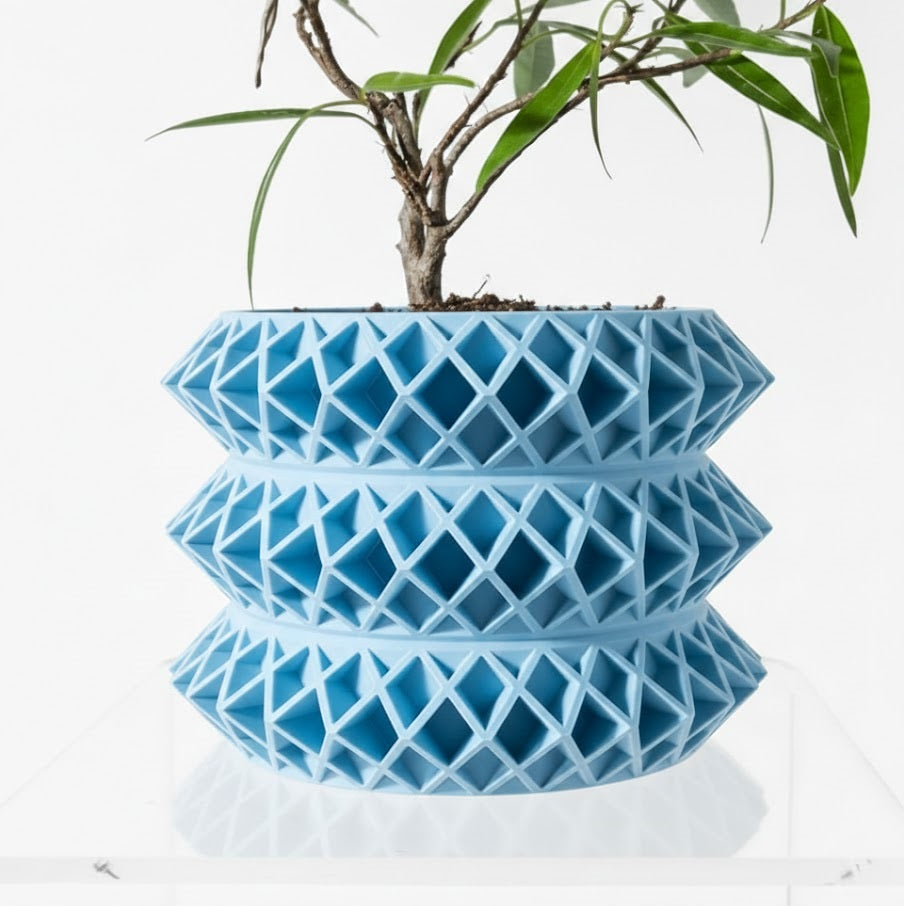 Der Tomo – 3D-Pflanztopf mit geometrischer Raffinesse