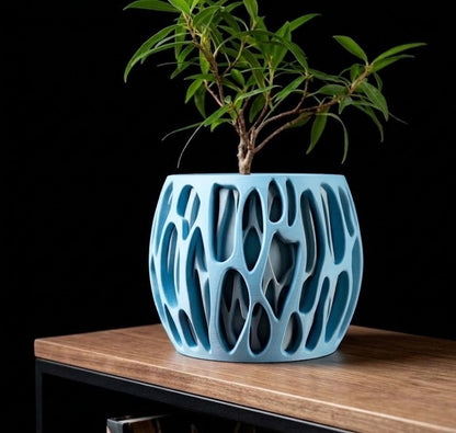 Schleim – Organische 3D-Form in geschlossener Eleganz