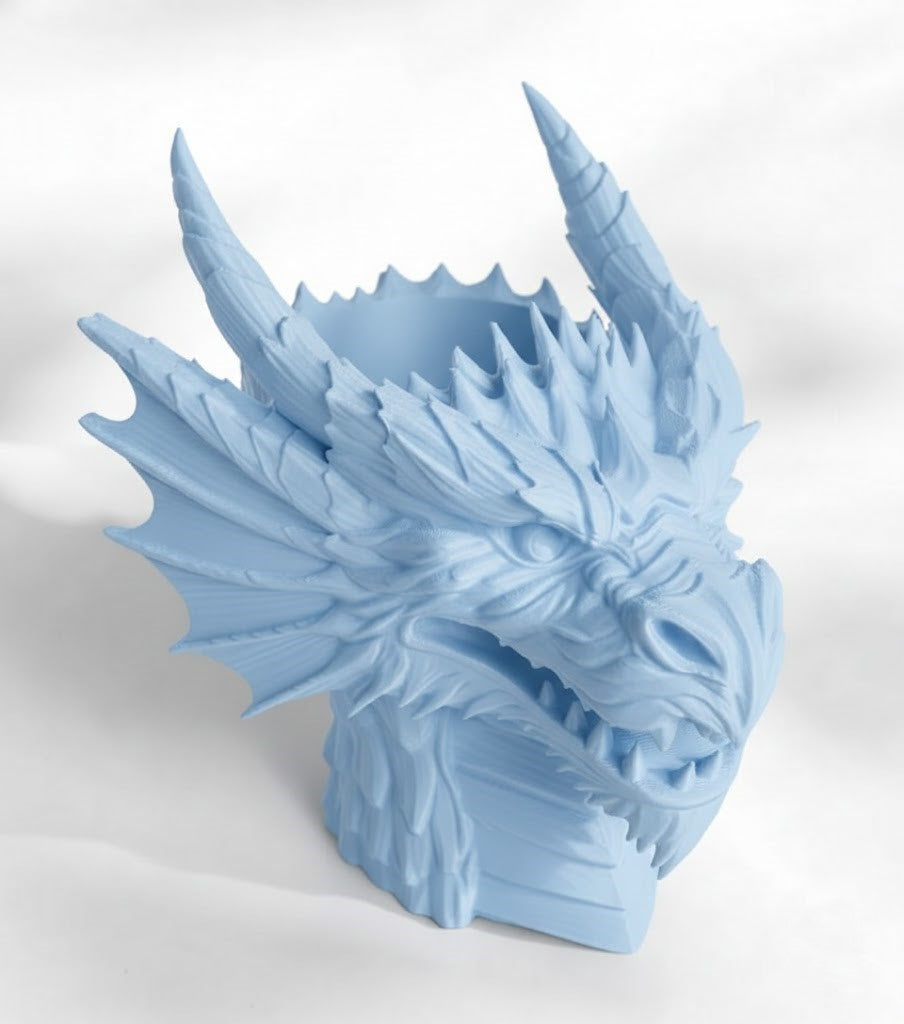 Drachen Pflanztopf – Mystik trifft modernes 3D-Design
