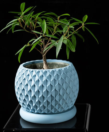 Bloom Planter – Der blüteninspirierte 3D-Pflanztopf mit organischer Struktur
