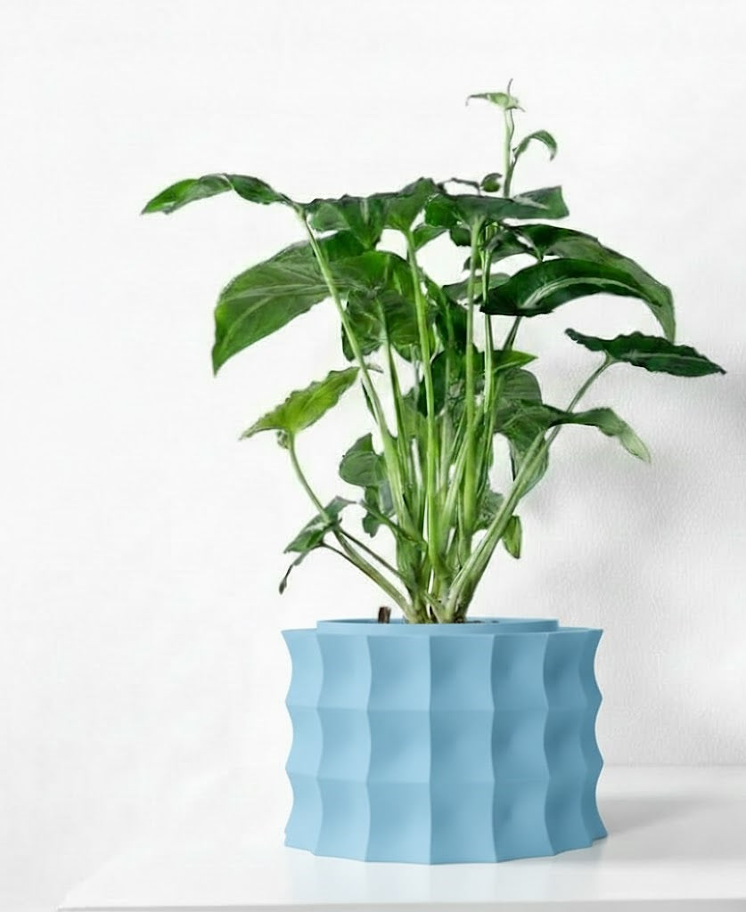 Kivern Pflanztopf – Design in Wellenform