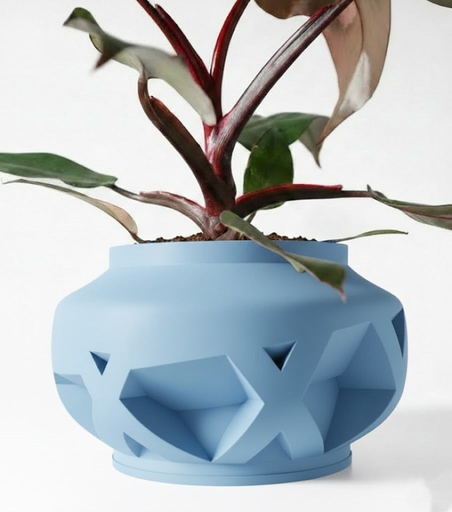 3D Pflanztopf „Nomio“ – Geometrie in perfekter Harmonie