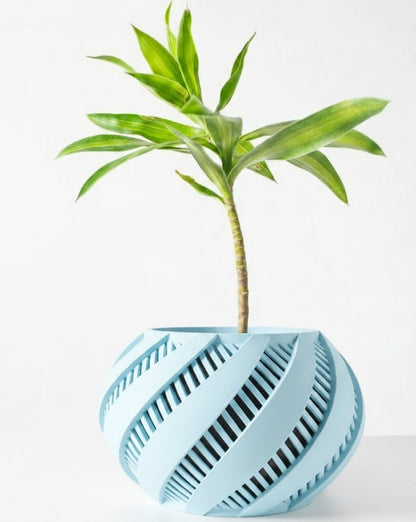 Krato – Der 3D-Pflanztopf mit dynamischem Lamellen-Design