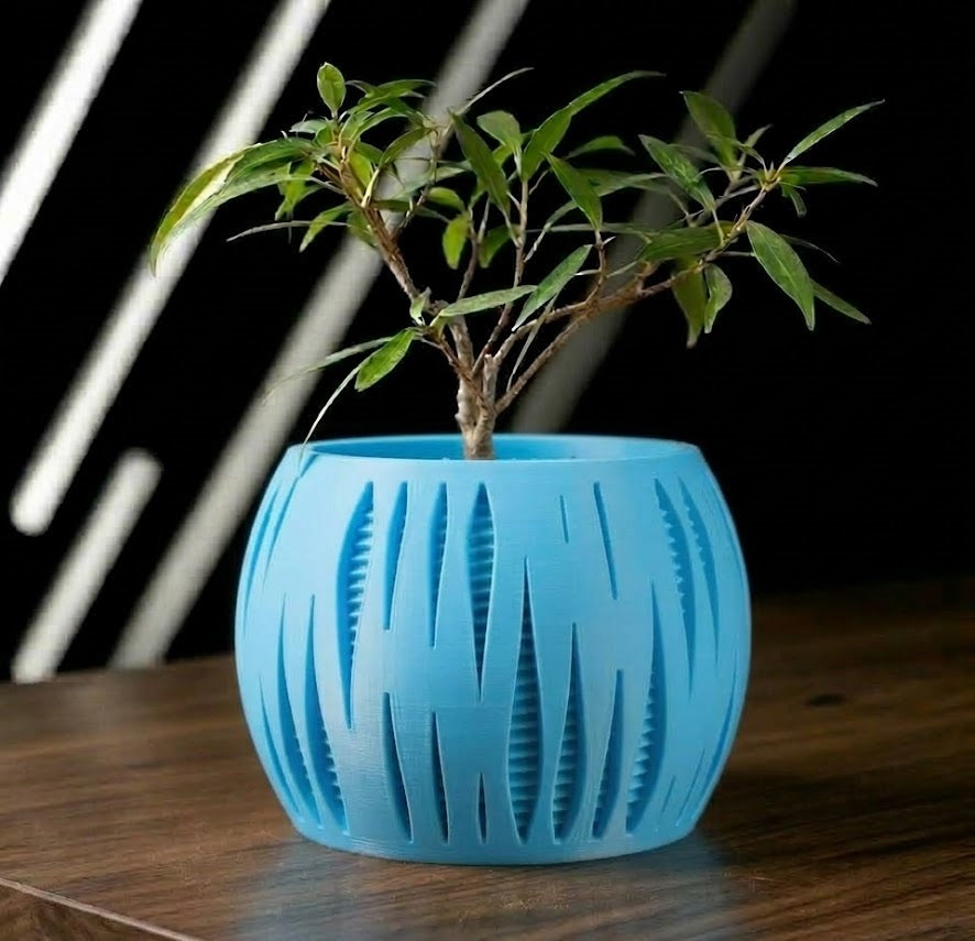 Split Pflanztopf – Architektur trifft Natur in 3D