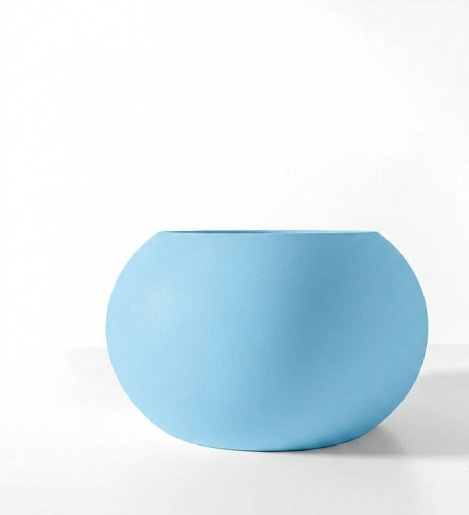 Rono Simple – Puristischer 3D-Pflanztopf in harmonischer Kugelform