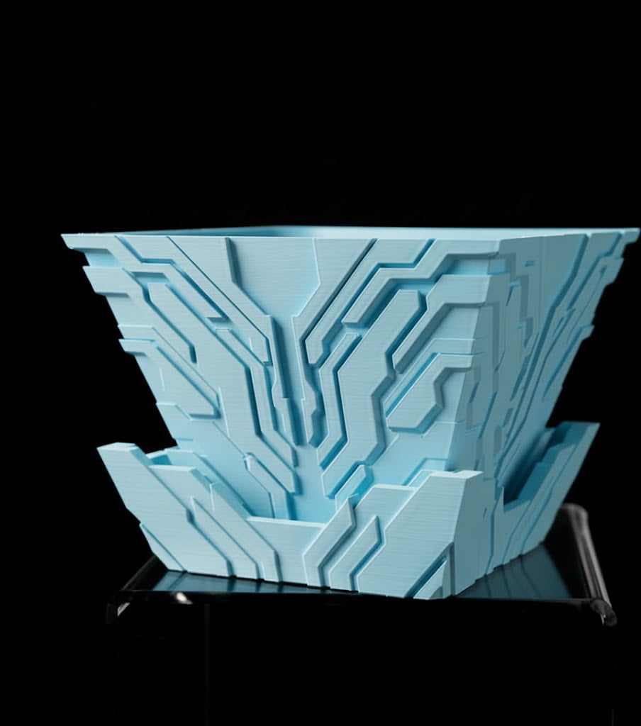 Uplink – Der 3D Pflanztopf mit digitaler Struktur