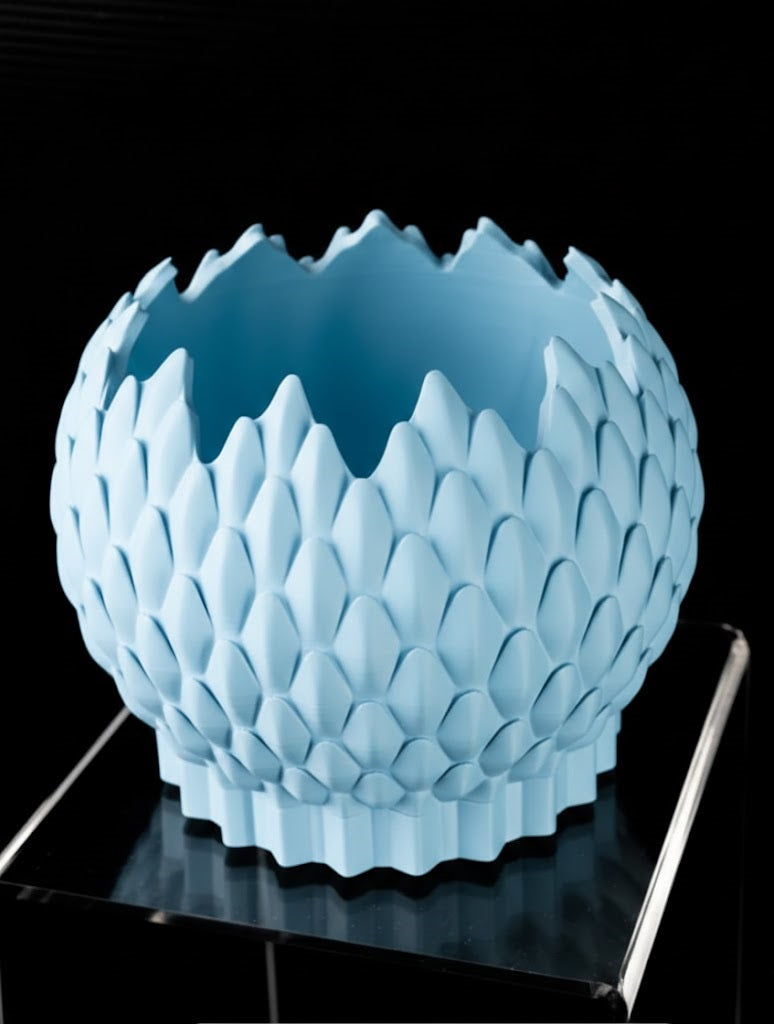 Drachenschuppen Pflanztopf – Majestätisches Design für deine Pflanzen