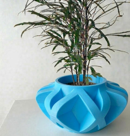 Sono 3D Pflanztopf – Kunstvolle Präzision trifft florales Design