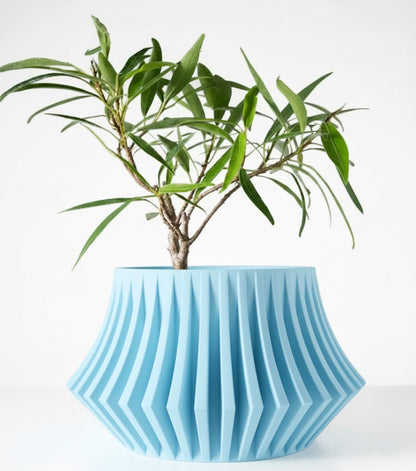 Der Jasen – Facettenreicher 3D-Pflanztopf mit architektonischem Fächerlook