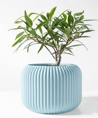 Der Unis – Zeitloser 3D-Pflanztopf mit rhythmischer Kontur