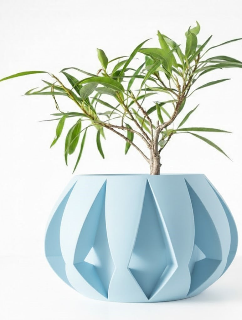 Der Moki – 3D-Pflanztopf mit gefalteter Skulpturform