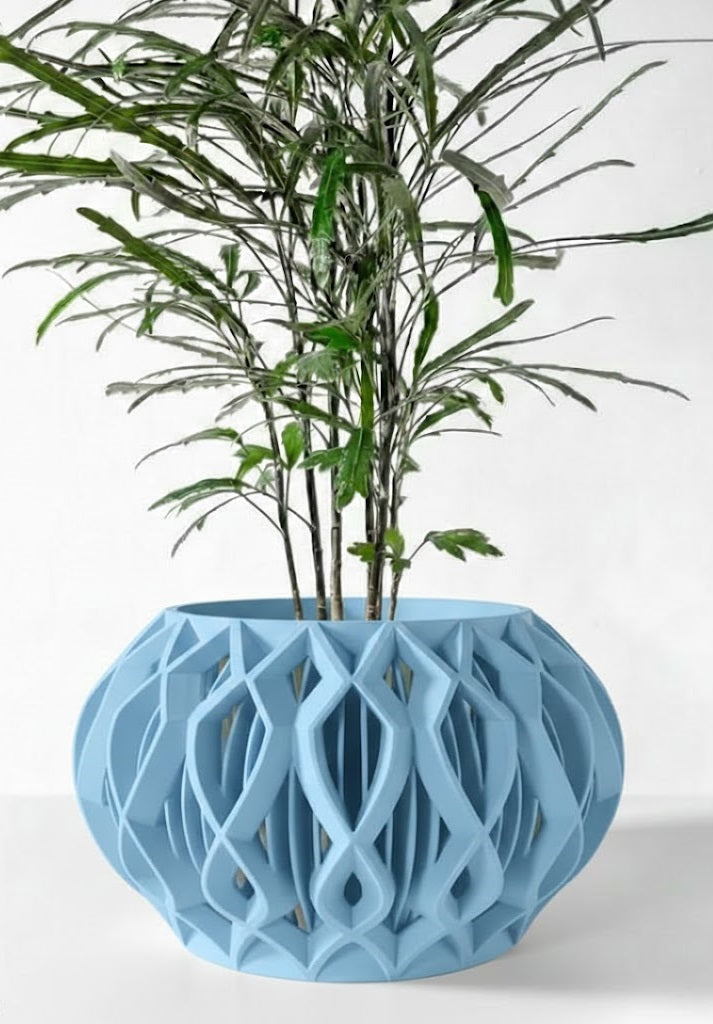 Octa 3D Pflanztopf – Geometrische Eleganz in Perfektion