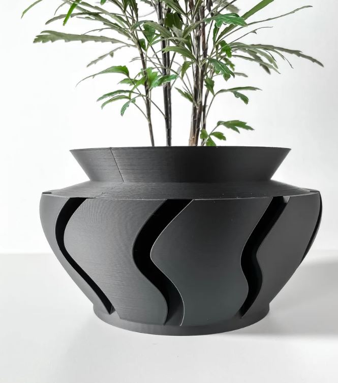 Inero 3D Pflanztopf – Dynamik in Form gegossen