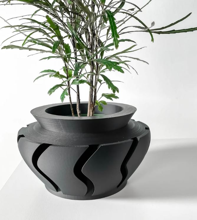 Inero 3D Pflanztopf – Dynamik in Form gegossen