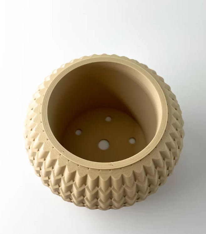 Iver 3D Pflanztopf – Struktur trifft Stil