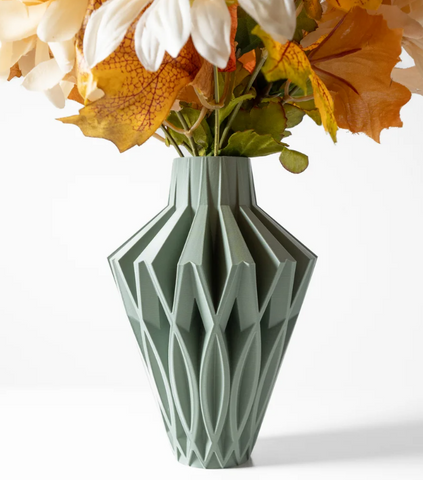 Vase „Javero-Vase“ – Geometrische Eleganz mit Tiefenwirkung
