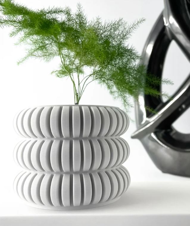 Jevor 3D Pflanztopf – Symmetrie in Vollendung