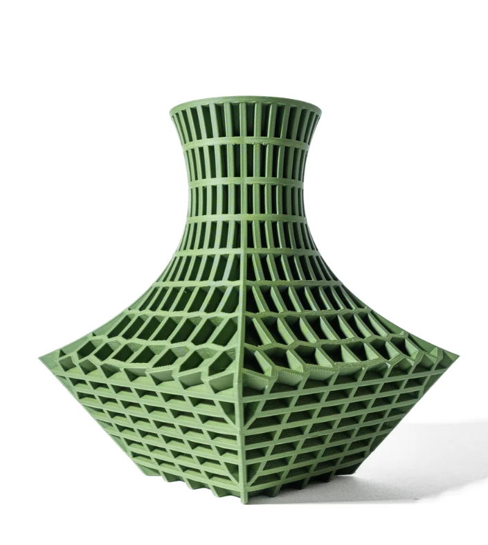Vase „Juve-Vase“ – Geometrische Raffinesse trifft auf skulpturale Eleganz