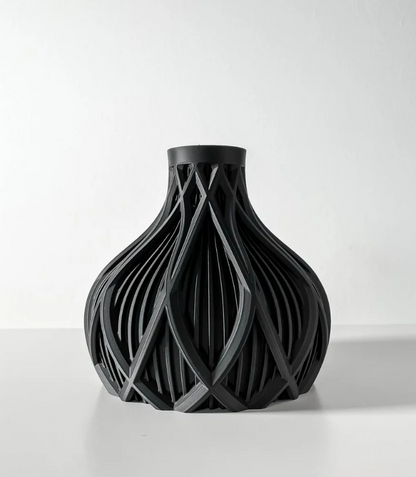 Vase „Kami-Short-Vase“ – Kunstvolle Harmonie in kompakter Form