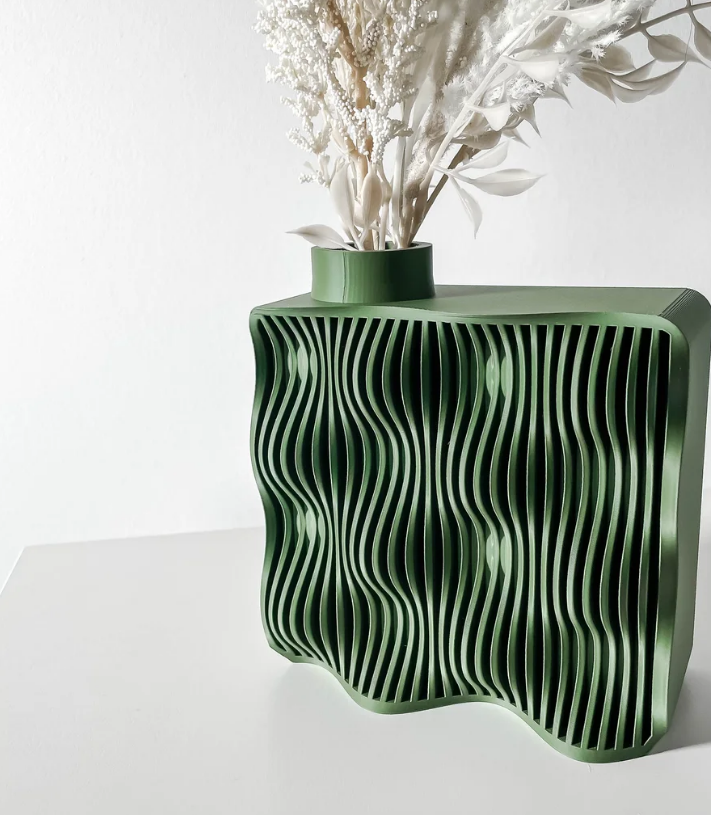 Vase „Kamso Wave Vase“ – Rhythmus in Form