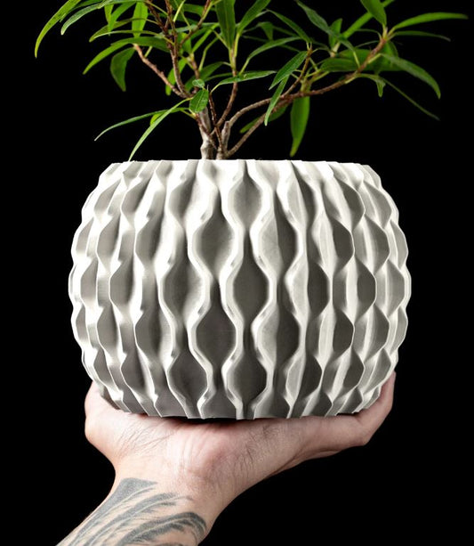 Kettenpflanzer – Organische Struktur trifft 3D-Design