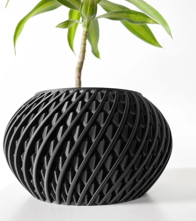 Kio – Der 3D-Pflanztopf mit Struktur und Bewegung