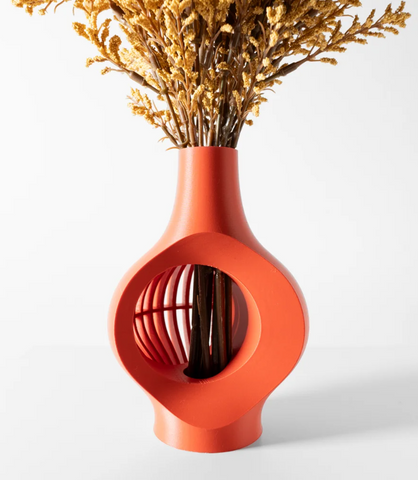 Vase „Koko-Vase“ – Futuristische Form mit spannendem Durchblick