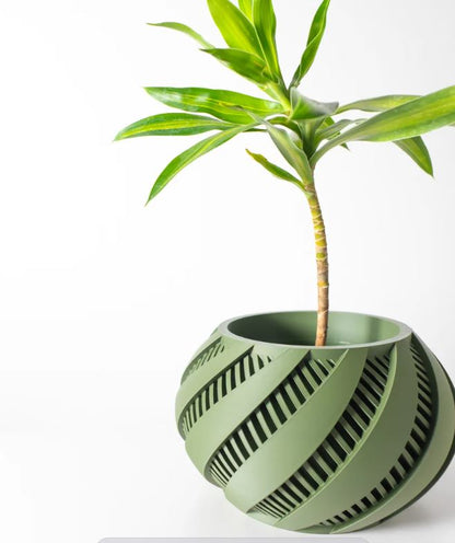 Krato – Der 3D-Pflanztopf mit dynamischem Lamellen-Design