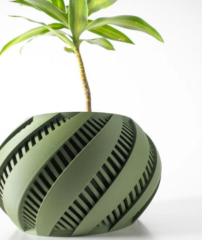 Krato – Der 3D-Pflanztopf mit dynamischem Lamellen-Design