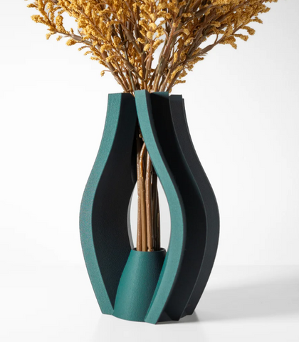 Vase „Krono-Vase“ – Skulpturales Design mit offener Eleganz