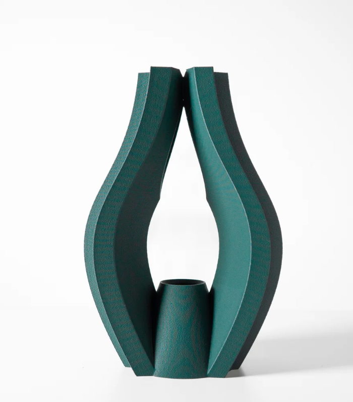 Vase „Krono-Vase“ – Skulpturales Design mit offener Eleganz