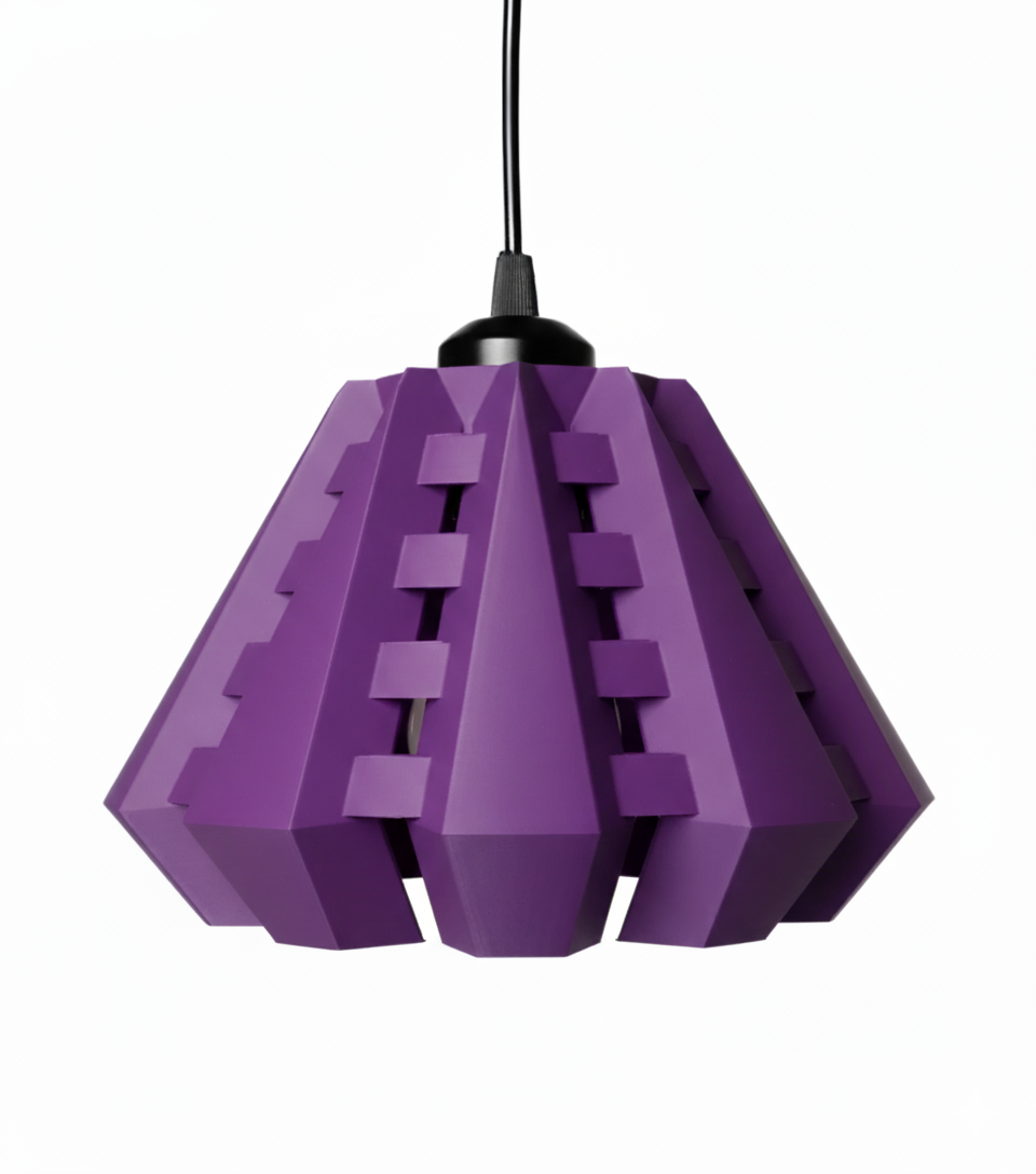 "Aniko" – Moderne 3D-gedruckte Pendelleuchte