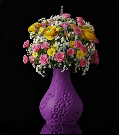 Vase „Pearl Flower Vase" – Eleganz in Struktur