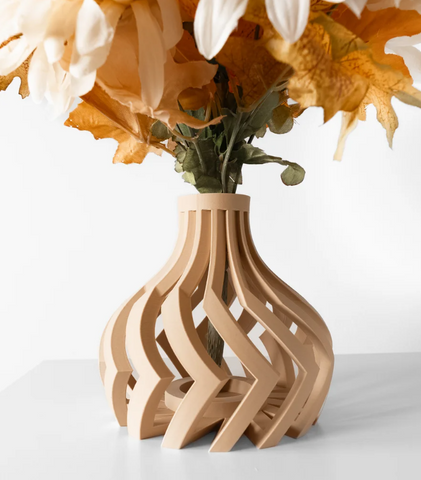 Vase „Lovi-Short-Vase“ – Ausdrucksstarke Leichtigkeit