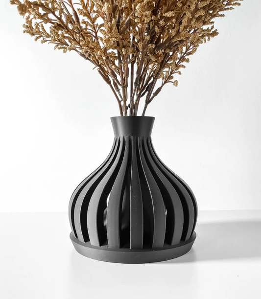 Vase „Luni-Short-Vase“ – Kompakt, rund und markant