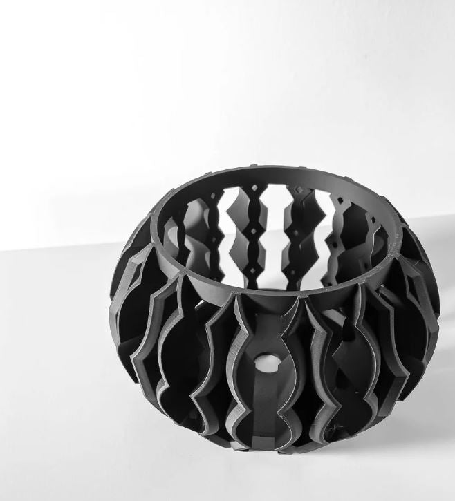 Luvo 3D Orchideen-Pflanztopf – Skulpturale Leichtigkeit trifft Funktion