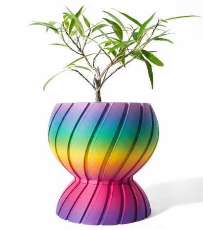 Der Maki – Zeitloser 3D-Pflanztopf mit dynamischer Spiralstruktur