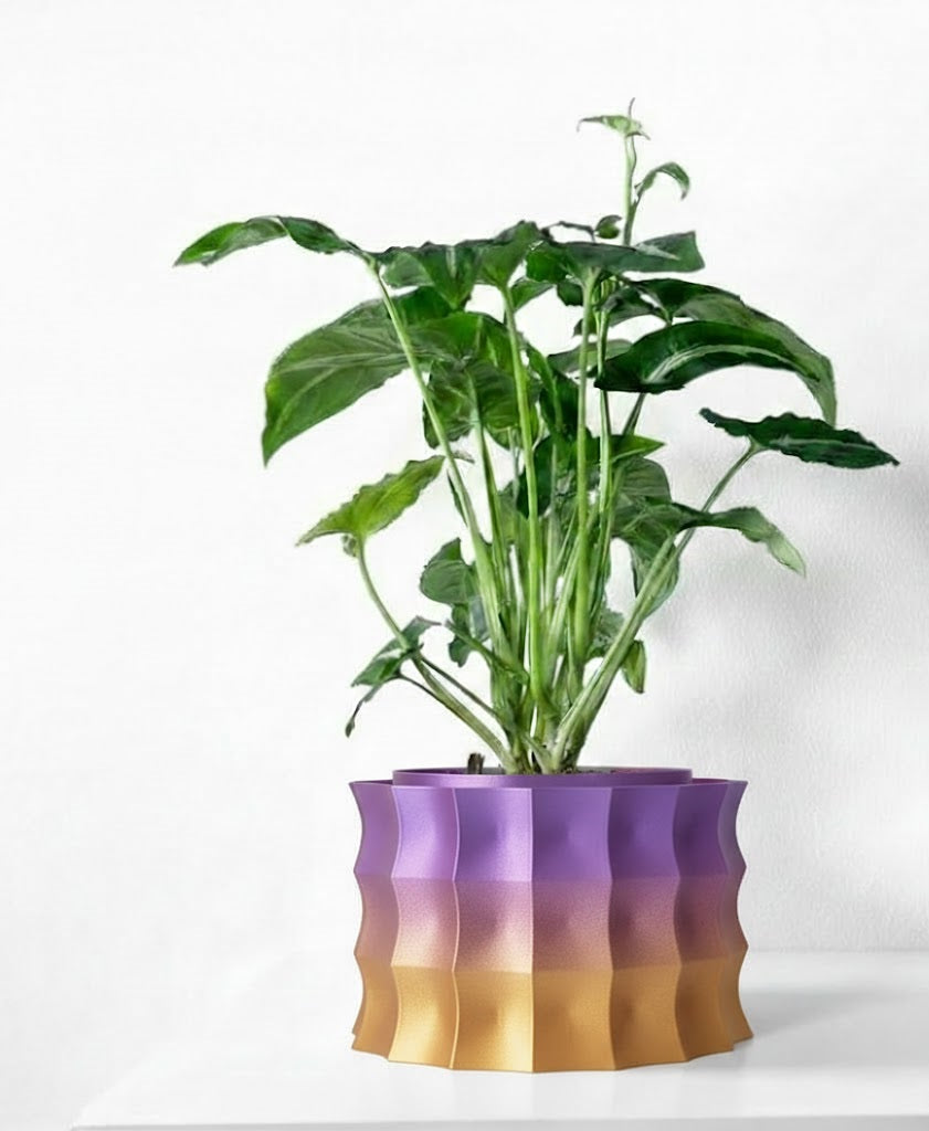 Kivern Pflanztopf – Design in Wellenform