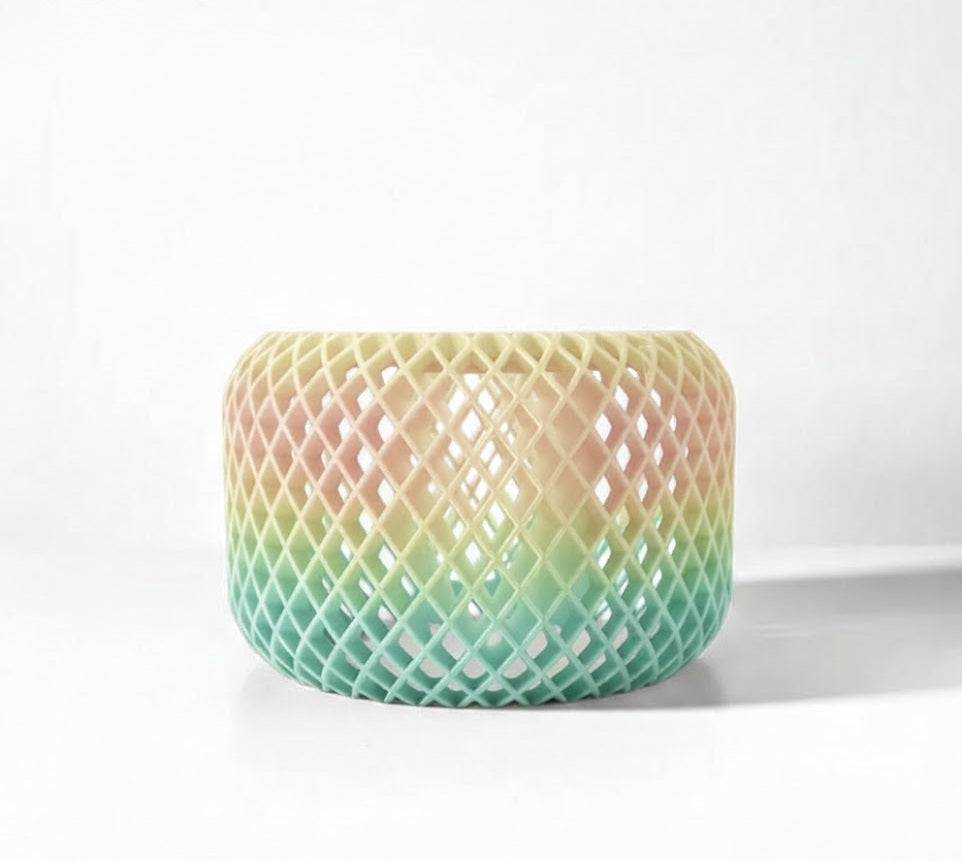 Ravik Pflanztopf – Technisch inspirierter 3D-Orchideentopf mit Mesh-Struktur