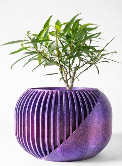 Der Narvo – 3D-Pflanztopf mit dynamischem Lamellen-Design