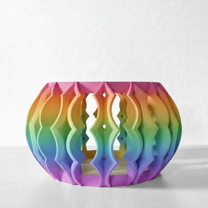 Luvo 3D Orchideen-Pflanztopf – Skulpturale Leichtigkeit trifft Funktion