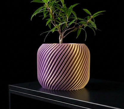 Schräger Pflanztopf – 3D-Design trifft auf Perspektivwechsel