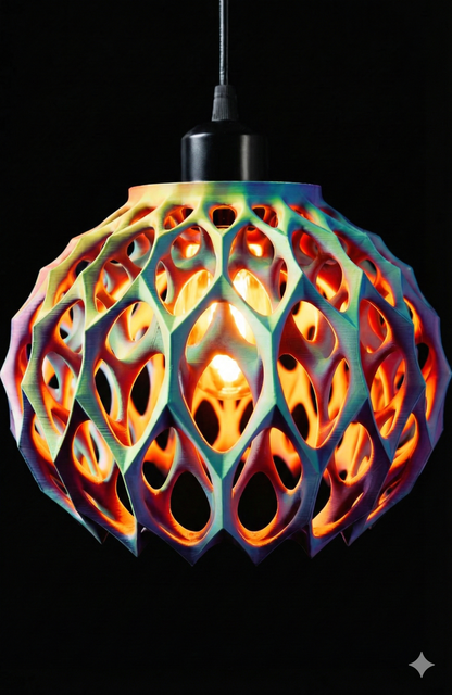 "Invader Pendant" – Lichtskulptur für moderne Räume