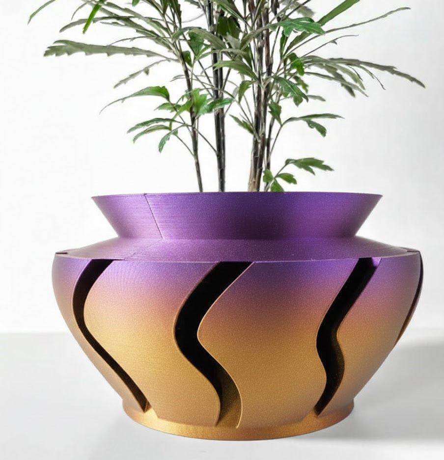 Inero 3D Pflanztopf – Dynamik in Form gegossen