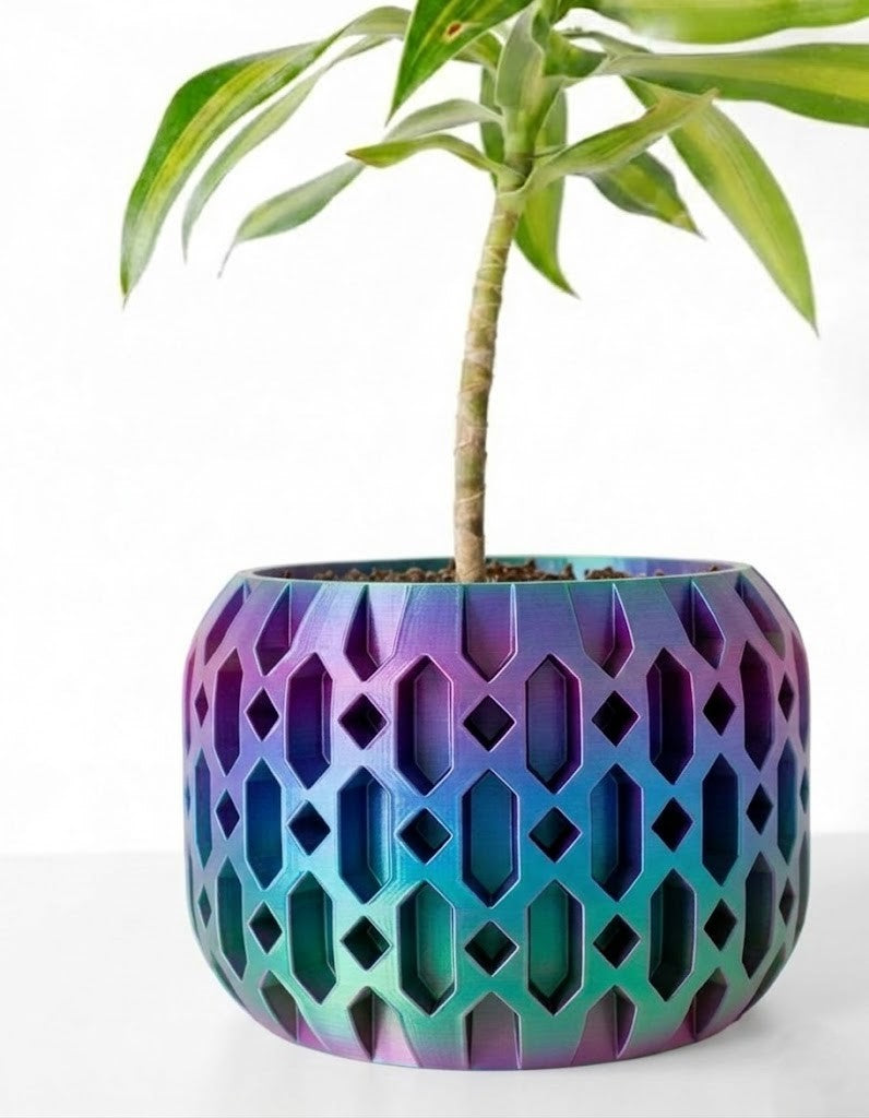 Ritar – Der geometrische 3D-Pflanztopf mit Statement-Struktur