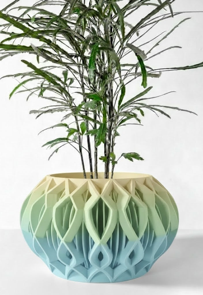 Octa 3D Pflanztopf – Geometrische Eleganz in Perfektion