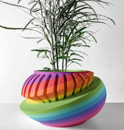 Luxar – 3D-Pflanzentopf mit orbitalem Schwung